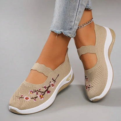 Women's Casual Breathable Slip On Orthopaedic Walking Shoes