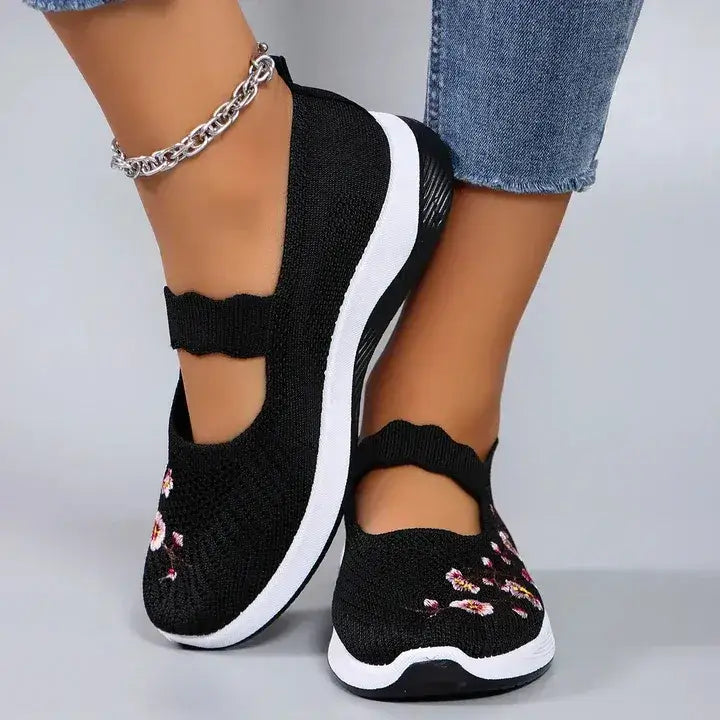 Women's Casual Breathable Slip On Orthopaedic Walking Shoes