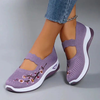 Women's Casual Breathable Slip On Orthopaedic Walking Shoes