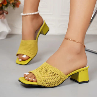 Women's Fashion Block Heel Sandals
