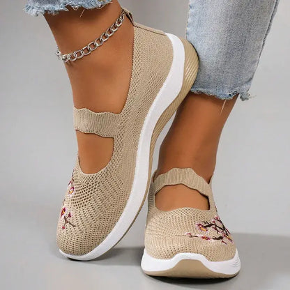 Women's Casual Breathable Slip On Orthopaedic Walking Shoes