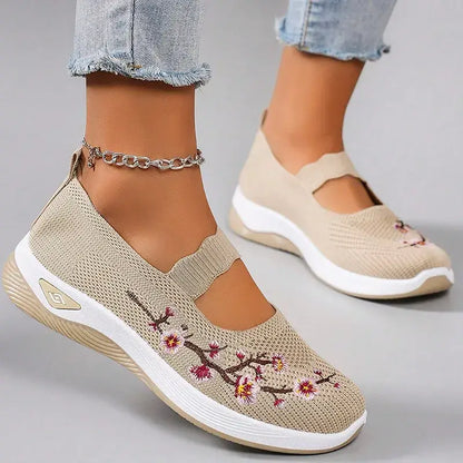 Women's Casual Breathable Slip On Orthopaedic Walking Shoes